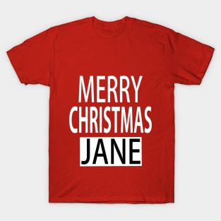 Merry Christmas Jane T-Shirt